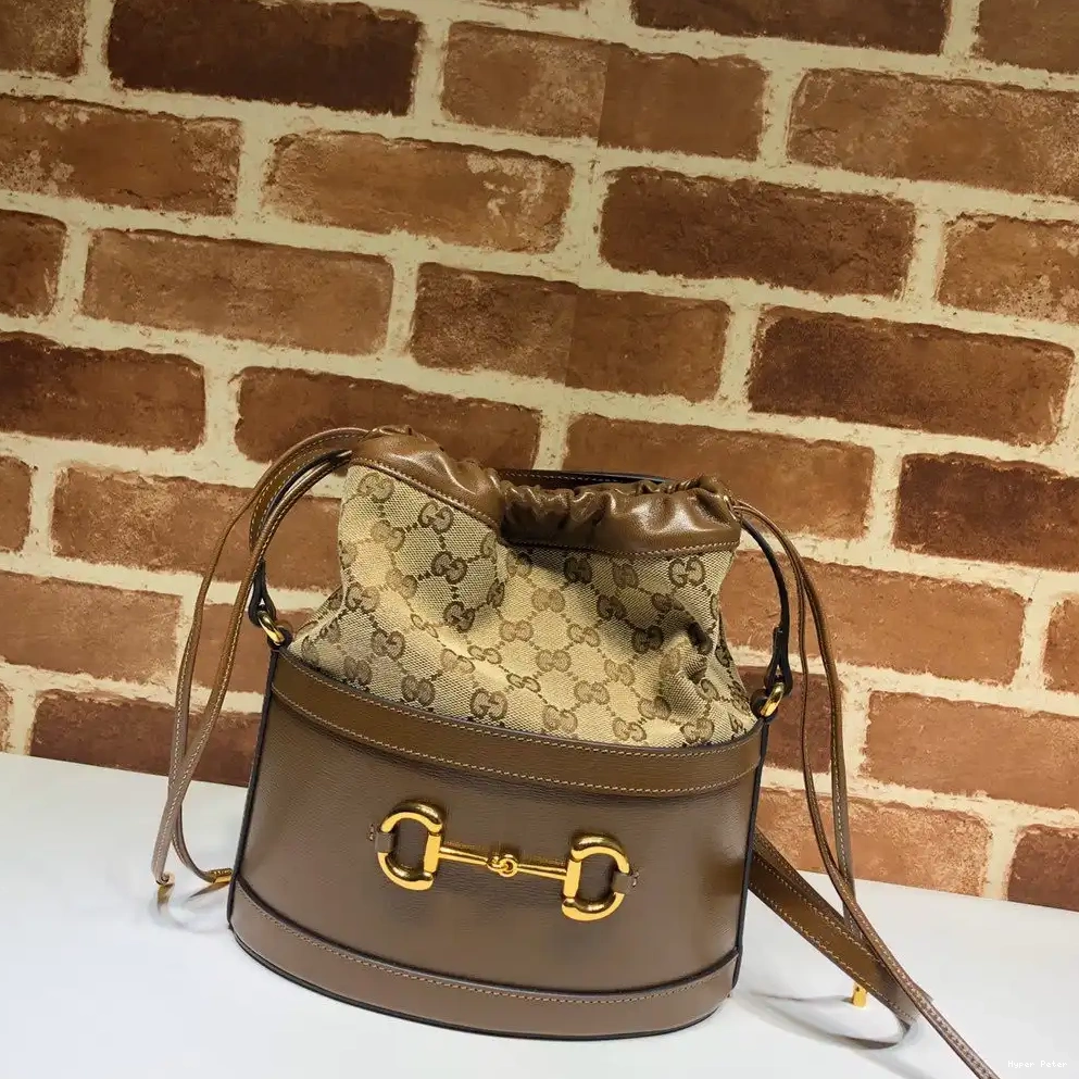 Hyperpeter Horsebit 1955 GUCCI bag bucket small 0701